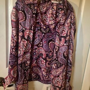 Joan rivers Colorful blouse small